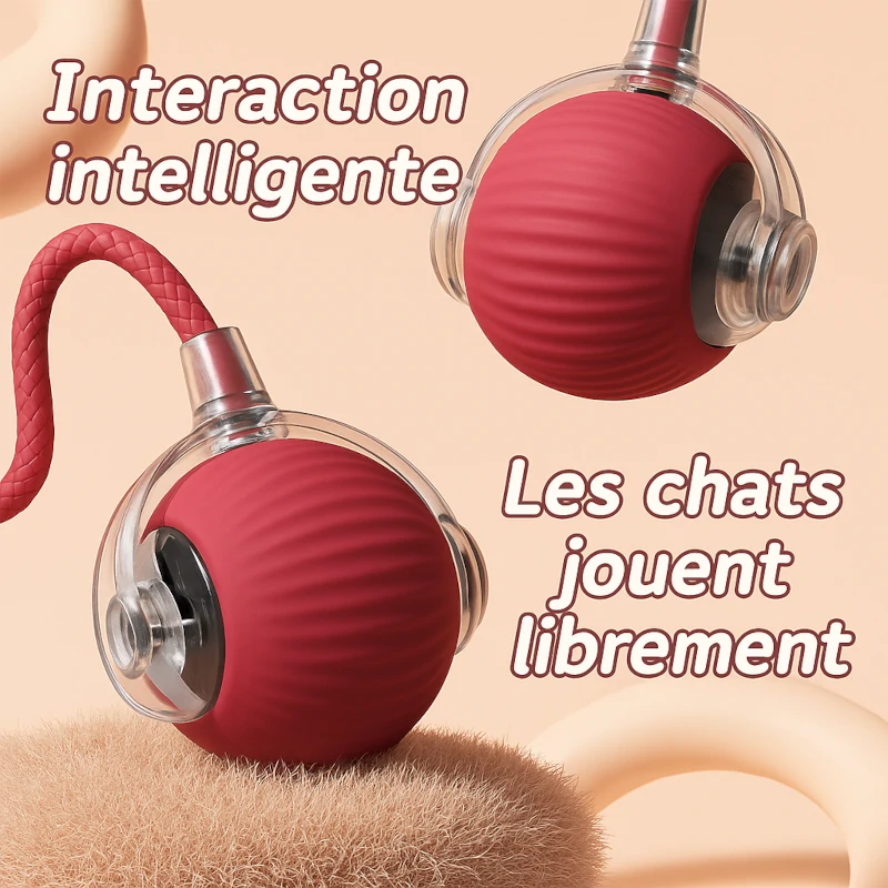 Balle Interactive pour Chat